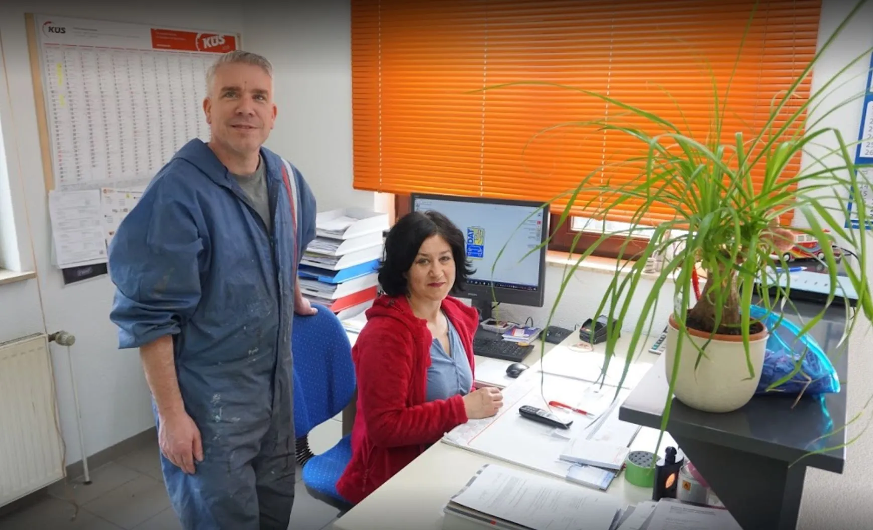 Lackierarbeiten in der Autolackiererei BlĂĽmler in Babenhausen